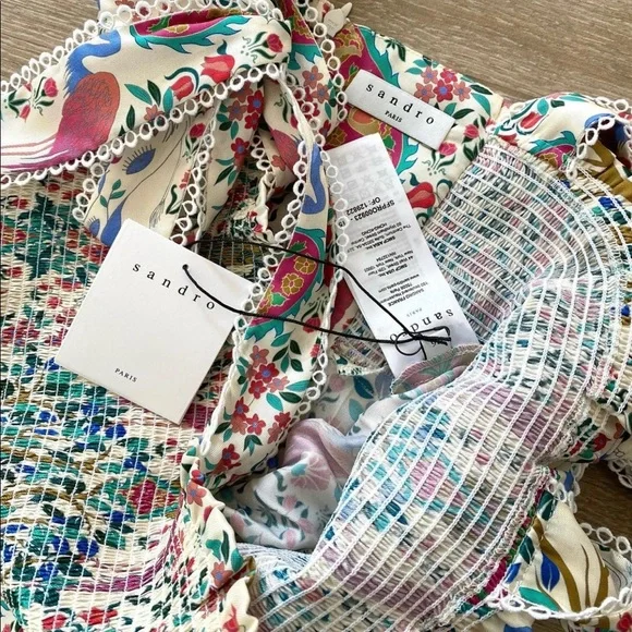 Sandro maxi dress w/adjustable shoulder straps. New with tags! Size 36 & 38! - Picture 4 of 5